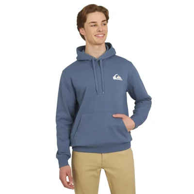 Sudadera con capucha Quiksilver talla XL color azul grisáceo (polar)