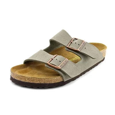 Sandalias Birkenstock Arizona Soft con plantilla Stone Birkibuc