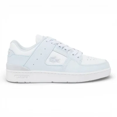 Tenis Lacoste Court Azul Claro Mujer