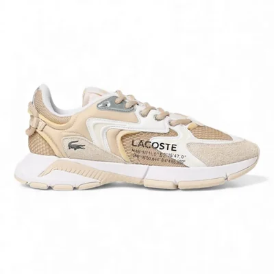 Tenis Lacoste L003 Neo Beige Mujer