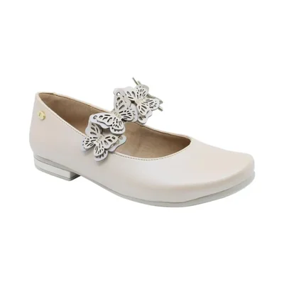 Coqueta Zapatillas de fiesta para mujer beige, Cod.118510-3