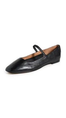 Bailarinas Madewell Greta Negro Total Talla 7 US