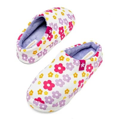 PANTUFLA MORAMORA REMY BLANCO MULTICOLOR