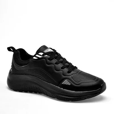 Newk tenis para hombre negro cod 141355-F