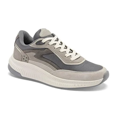Clasben tenis para hombre gris cod 147913-F