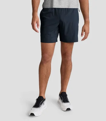 Short para correr liso Hombre
