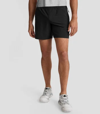 Short para correr liso Hombre