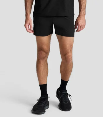 Short para correr liso Hombre