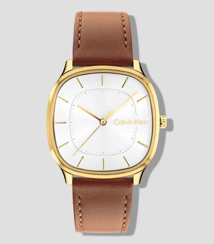 Reloj para Hombre CK Shape Casual Blanco, Dorado