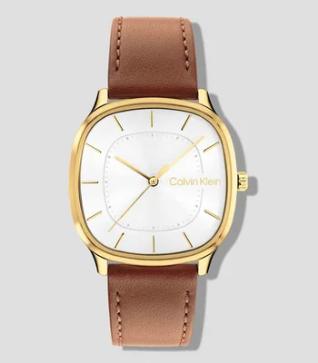 Reloj para Hombre CK Shape Casual Blanco, Dorado