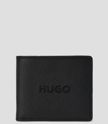 Cartera bifold en piel vacuna Jeremiah fantasía Hombre