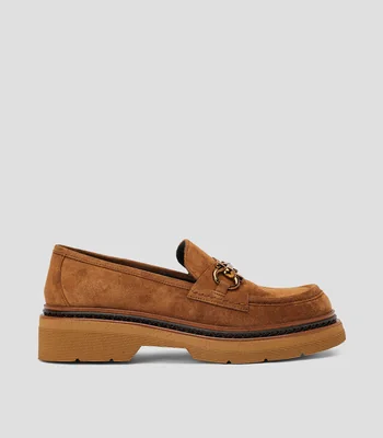 Mocasines en piel Yanny Chuncky Mujer