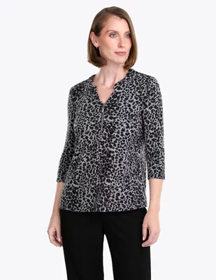 Blusa manga 3/4 para mujer