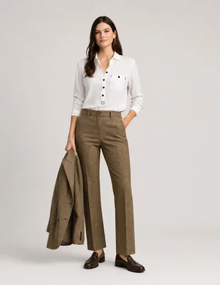 Blusa manga larga para mujer
