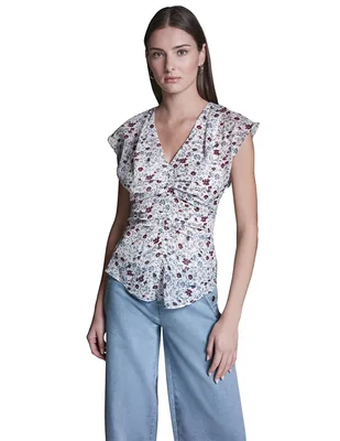 Blusa manga corta para mujer