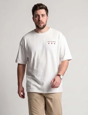 Playera cuello redondo para hombre