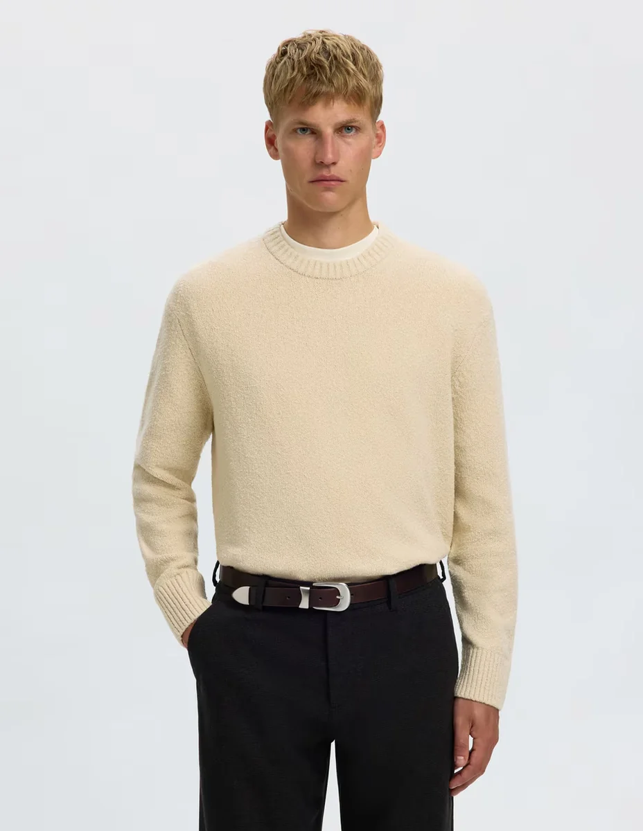 Suéter cuello redondo para hombre
