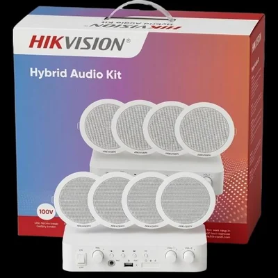 Kit de Audio | Amplificador con bluetooth | 4 altavoces para plafón | Música Ambiental