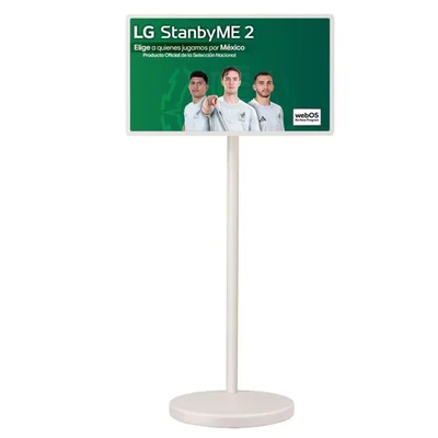 Pantalla Smart TV LG 27 pulgadas Stanbyme 2 Táctil y Portátil