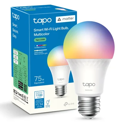 Bombillas Inteligentes Tapo Tp-link 1100 Lúmenes Rgbw Led A19 E26 - Venta Internacional.