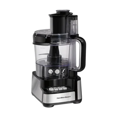 Procesador De Alimentos Hamilton Beach Stack & Snap 2.8 Litros Negro 70725