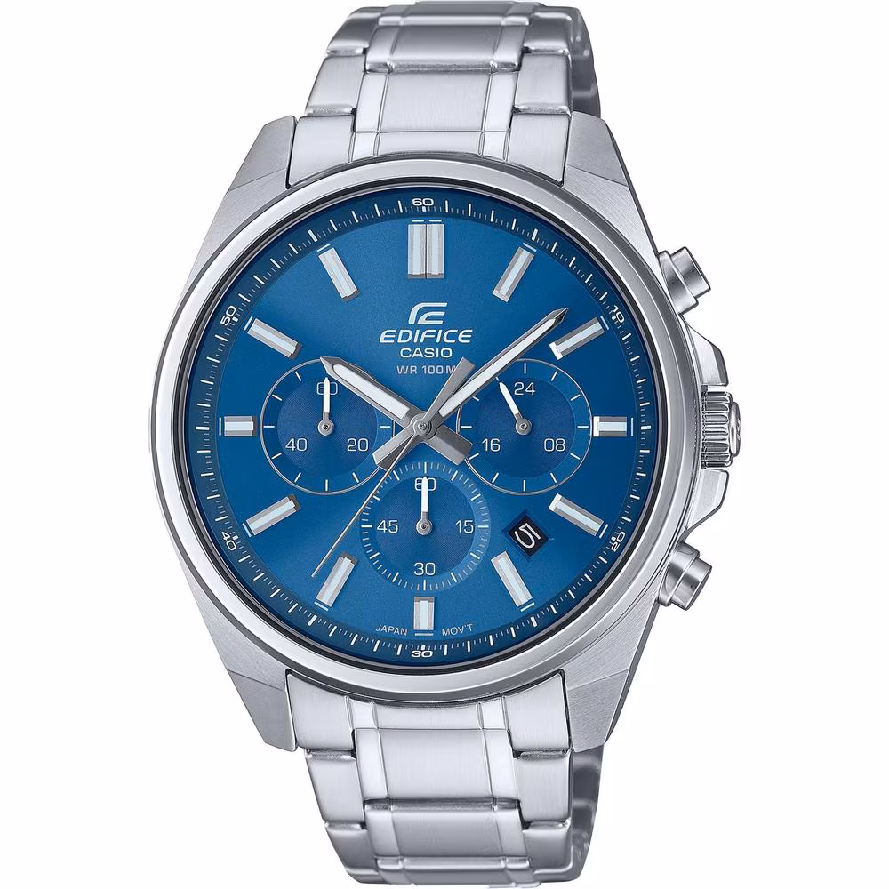 Reloj Casio Efv-650d-2avcr Edifice-acero