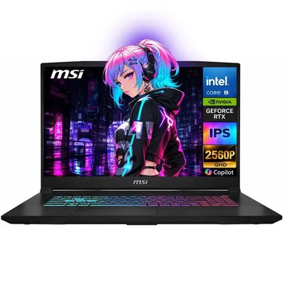 Laptop ia gamer msi katana rtx 5070 core i9 32gb 1tb 15.6 2k