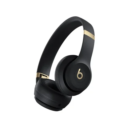 Audífonos Beats Solo 4 Negro/Dorado 50 h de batería Bluetooth