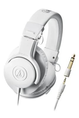 Auriculares - Audio-Technica - ATH-M20x - Diseño Circumaural - Blanco