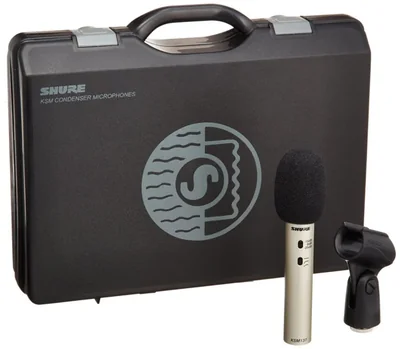 Micrófono Shure KSM 137/SL Cardioide Champagne