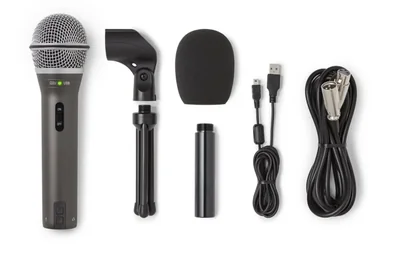 Micrófono Dinámico Samson Q2U USB‑C/XLR – Pack Reacondicionado