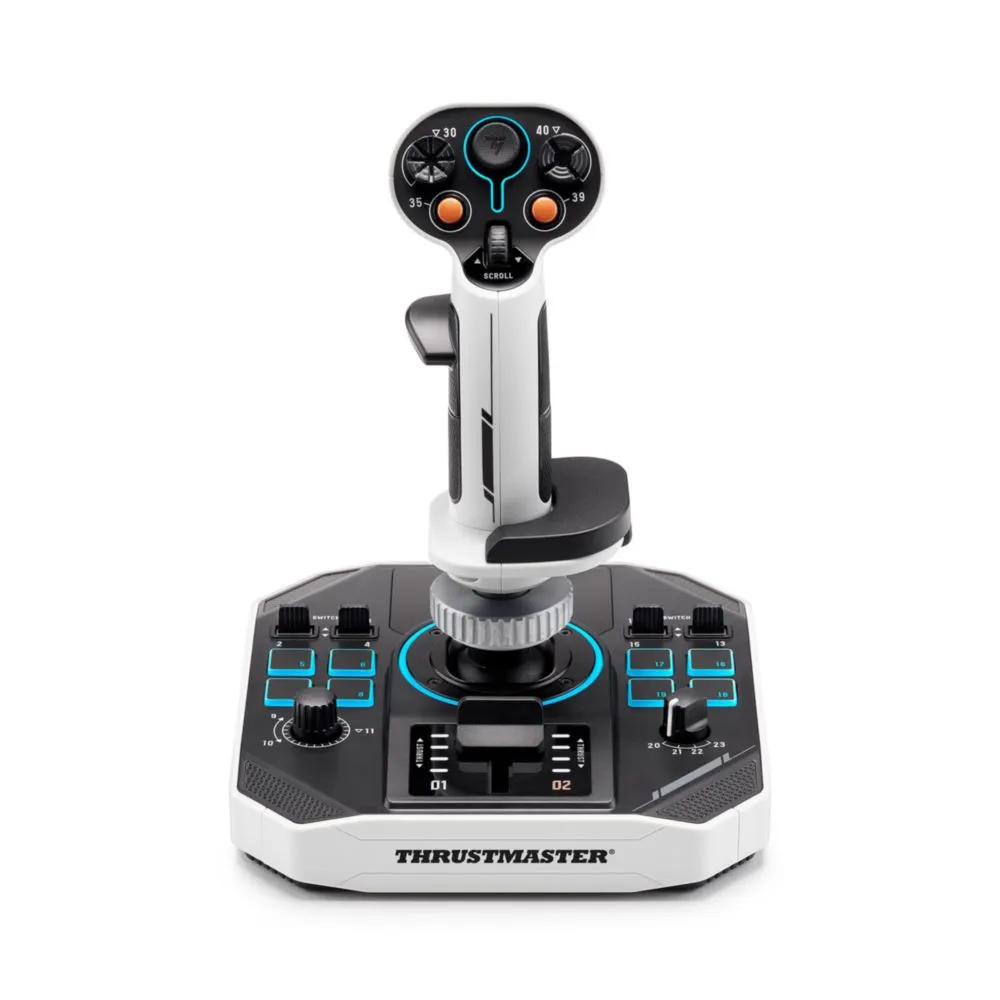 Flightstick Thrustmaster Sol-R 1 para PC ambidiestro 44 botones