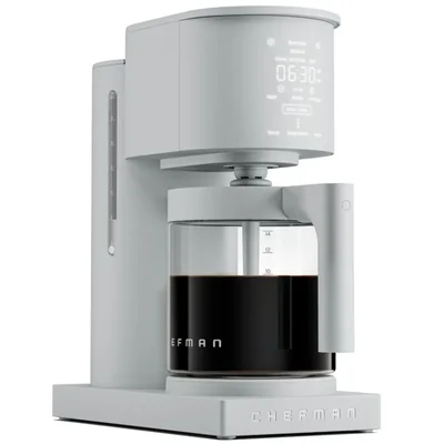 Cafetera Chefman 14 tazas acabado hormigón 120 V