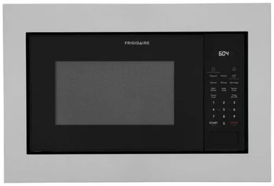 Microondas empotrable Frigidaire de 16 pies cúbicos 21" negro con sensor