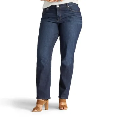 PANTALONES DE MUJER Lee Verona Plus 22 81 cm Pierna Recta