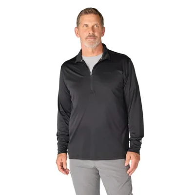 Camisa Carhartt Force Media Cremallera Negra XXL
