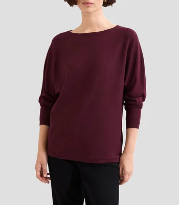 Suéter cuello barco Mujer