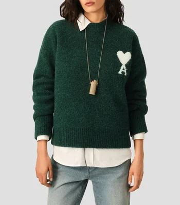 Suéter cuello redondo Mujer