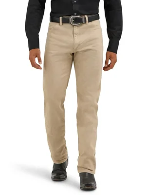 PANTALONES Wrangler 13MWZ 30W x 34L color arena corte vaquero