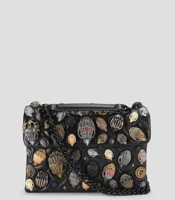 Bolsa en piel crossbody microdiseño Mujer