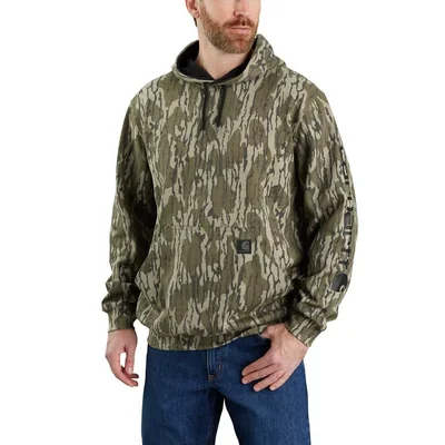 Sudadera Carhartt de manga camuflaje con gráfico corte holgado