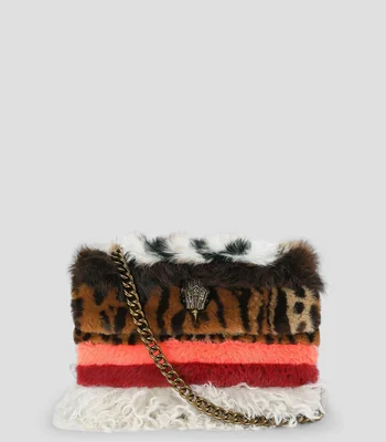 Bolsa crossbody estampada Mujer