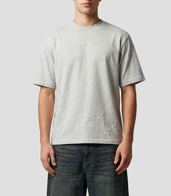 Playera cuello redondo manga corta lisa Hombre