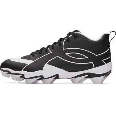 Botas de béisbol Under Armour talla 9 negras 345 g