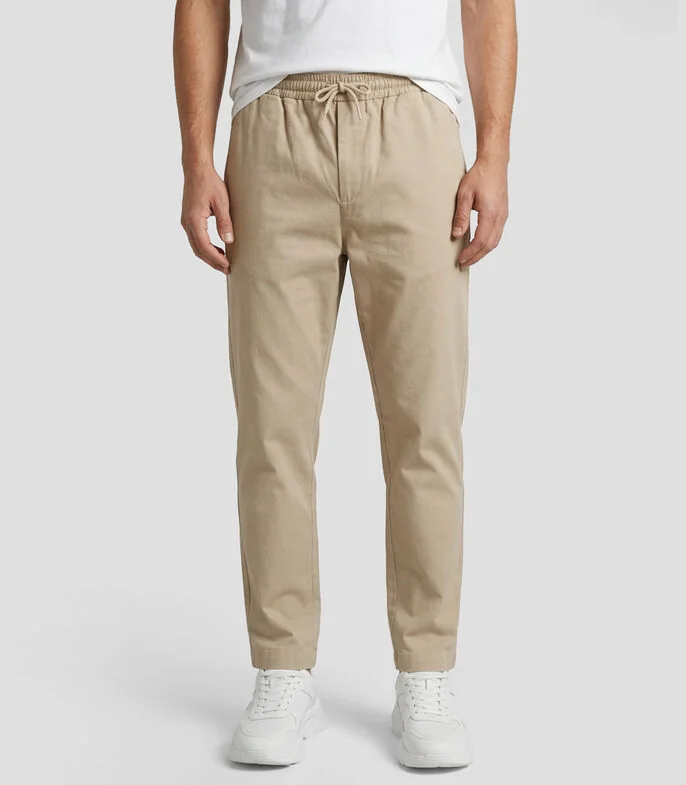 Pantalón de tipo jogger liso Hombre