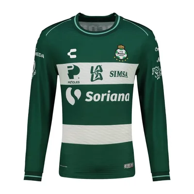 Jersey santos local manga larga para hombre 26-27