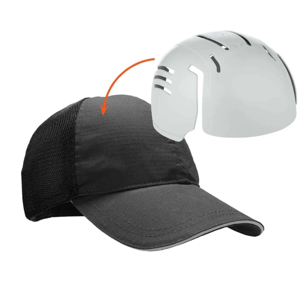 Gorra Ergodyne Skullerz de Béisbol con Inserto de Casco Protector