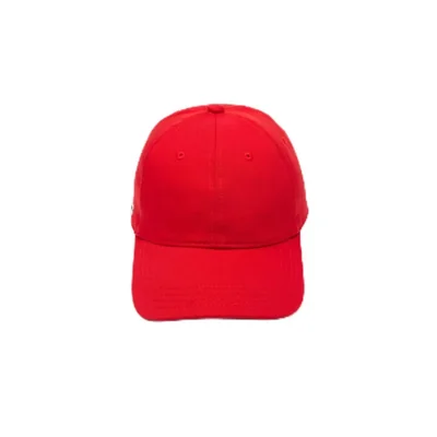 GORRA Lacoste Algodón Sarga con Logo Lateral Buoy Talla Única