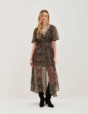 Vestido largo casual para mujer