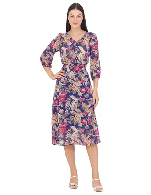 Vestido midi formal grupo nantes para mujer